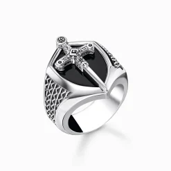 Women THOMAS SABO Rings|925 Silver-Ring sword silver