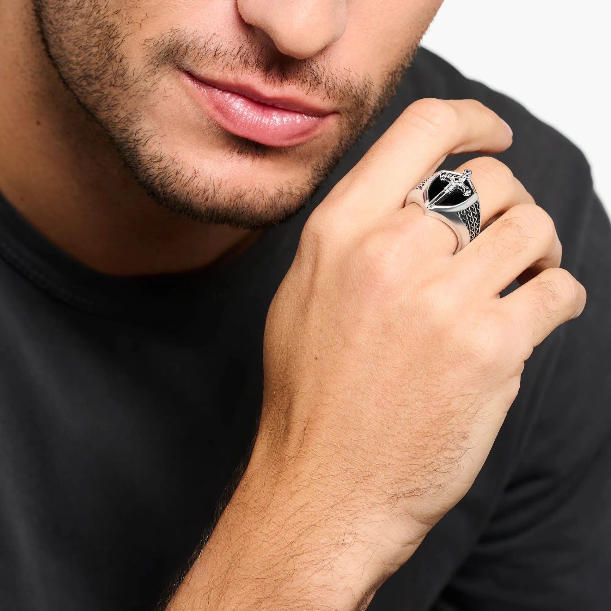Women THOMAS SABO Rings|925 Silver-Ring sword silver