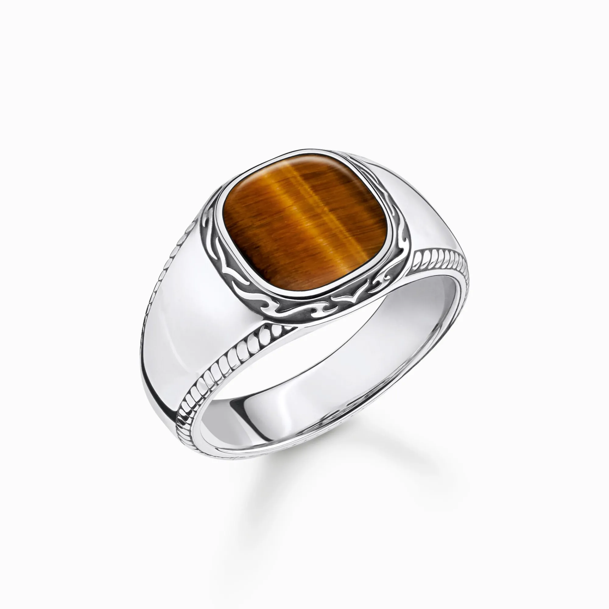 Women THOMAS SABO Rings|Rings-Ring tiger‘s eye