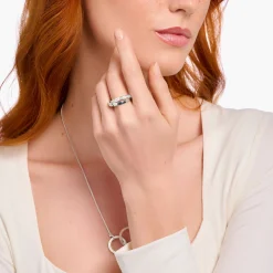 Women THOMAS SABO Rings|925 Silver-Ring Together Forever