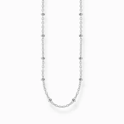 Women THOMAS SABO Necklaces|Necklaces & Chains-Round belcher chain silver Thickness 1.60 mm (0.06 Inch)