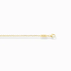Women THOMAS SABO Necklaces|18-Carat Gold-Plating - 925 Silver-Round belcher chain Thickness 2.00 mm (0.08 Inch)