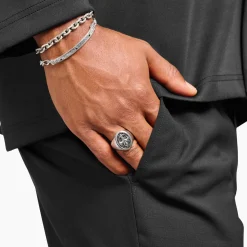 Women THOMAS SABO Rings|Rings-Signet ring bourbon lily