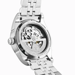 Women THOMAS SABO Watches|Ladies' Watches-Silver automatic watch with 36 mm and lilies emblem