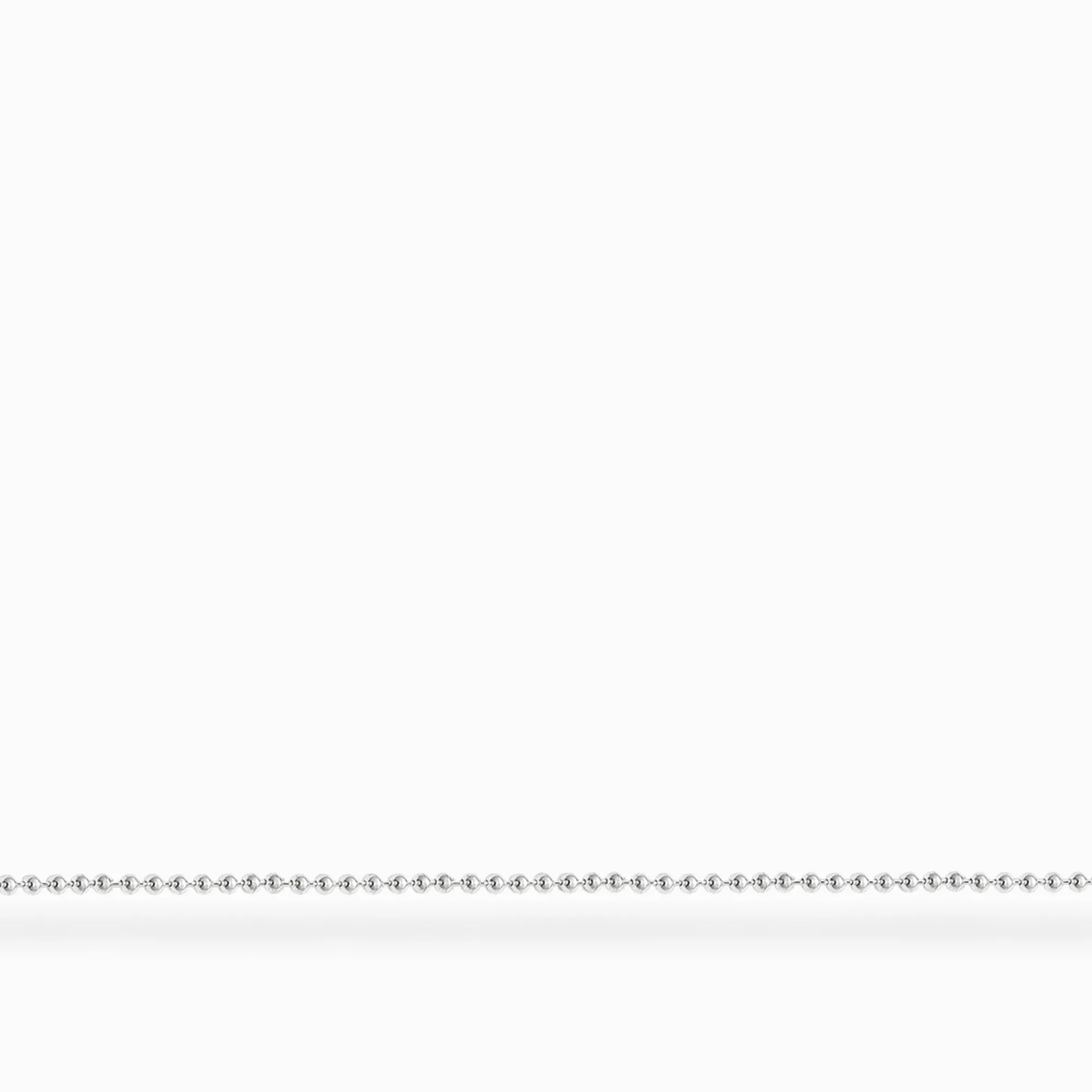 Women THOMAS SABO Necklaces|Necklaces & Chains-Silver ball necklace Thickness 1,20 mm (0,05 Inch)