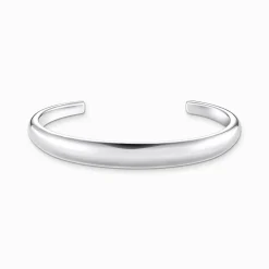 Women THOMAS SABO Bangles|925 Silver-Silver bangle in timeless design