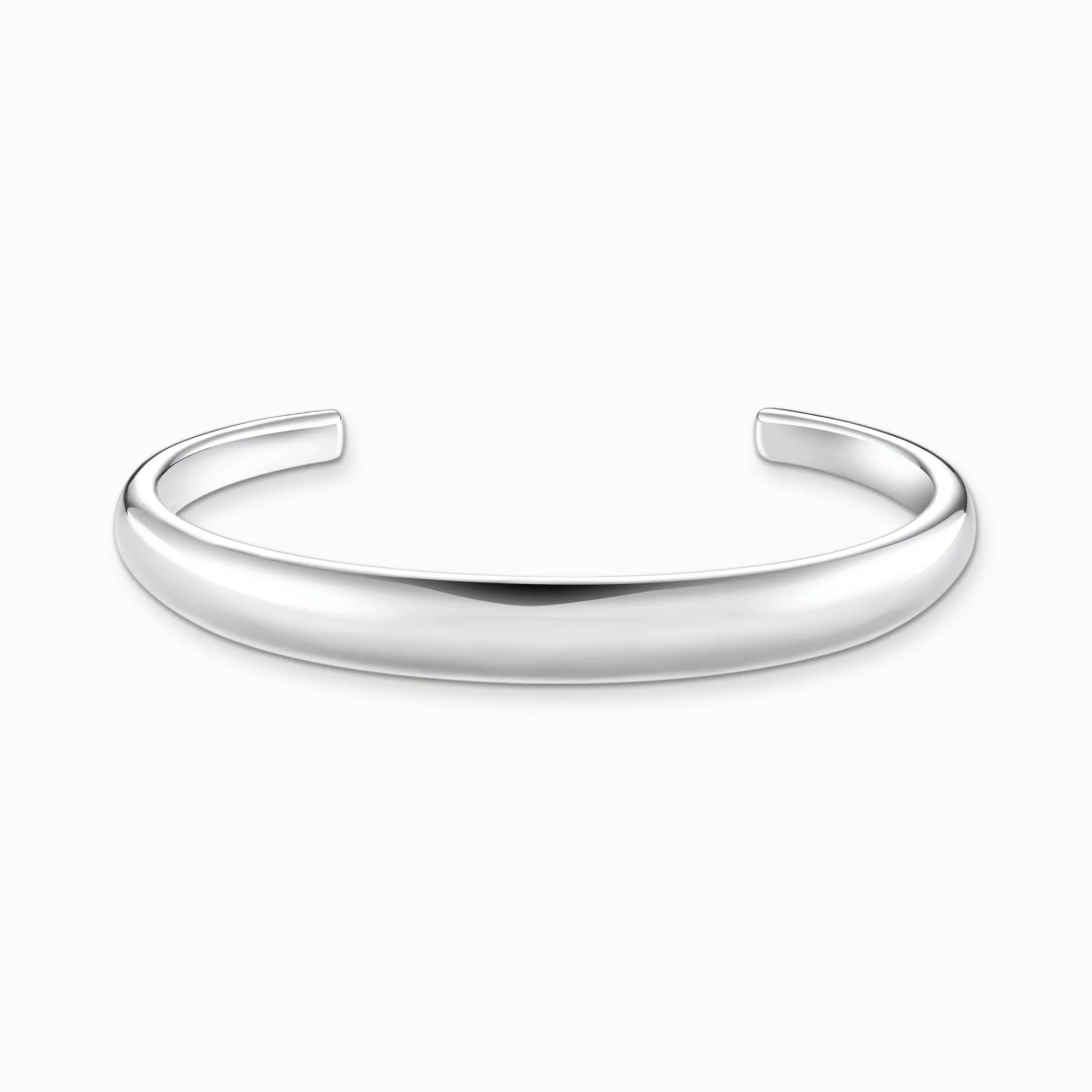 Women THOMAS SABO Bangles|925 Silver-Silver bangle in timeless design