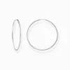 Women THOMAS SABO Hoop Earrings-Silver big hoop earings