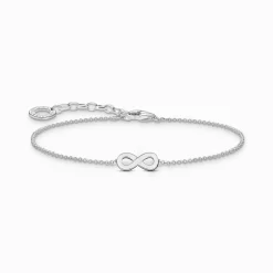 Women THOMAS SABO Bracelets|925 Silver-Silver bracelet with infinity pendant