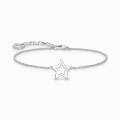 Women THOMAS SABO Bracelets-Silver bracelet with star pendant