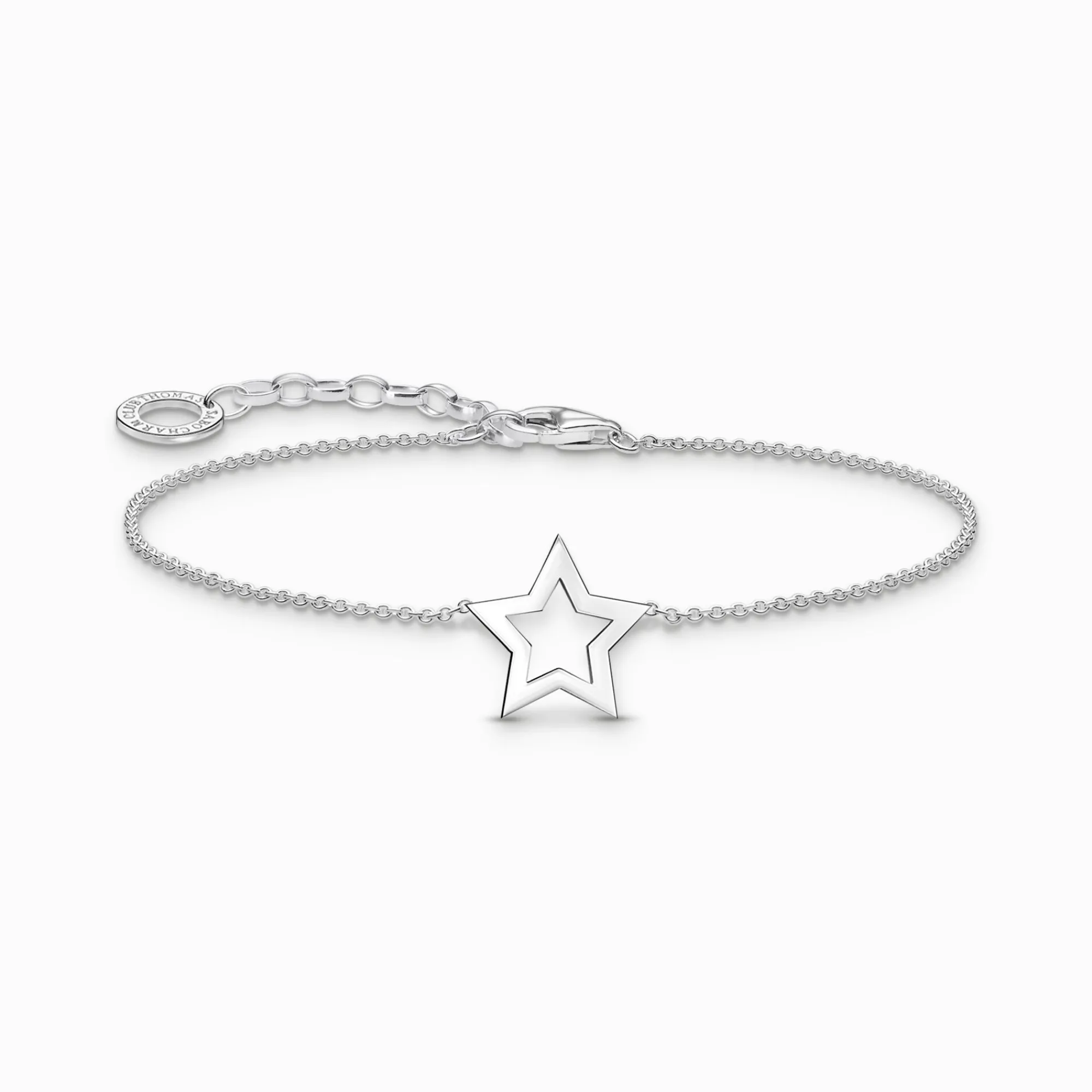 Women THOMAS SABO Bracelets-Silver bracelet with star pendant