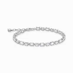 Women THOMAS SABO Bracelets|925 Silver-Silver bracelet with white zirconia