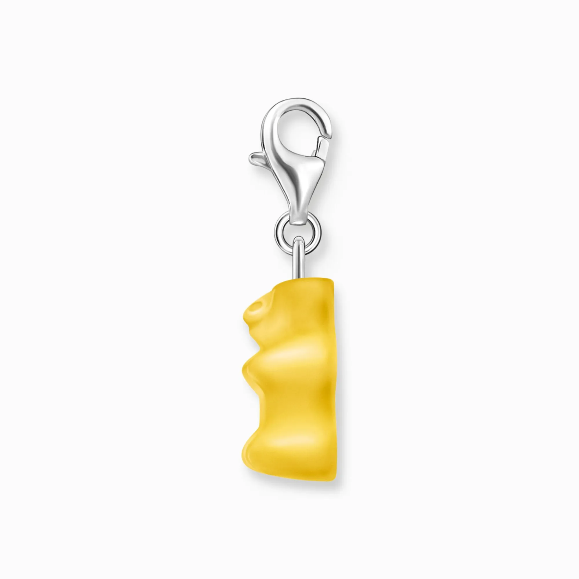 Women THOMAS SABO Charms|Charms-Silver charm pendant goldbears in yellow
