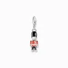 Women THOMAS SABO Charms|Charms-Silver charm pendant LONDON royal guard with cold enamel