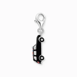 Women THOMAS SABO Charms|Charms-Silver charm pendant LONDON taxi with Union Jack