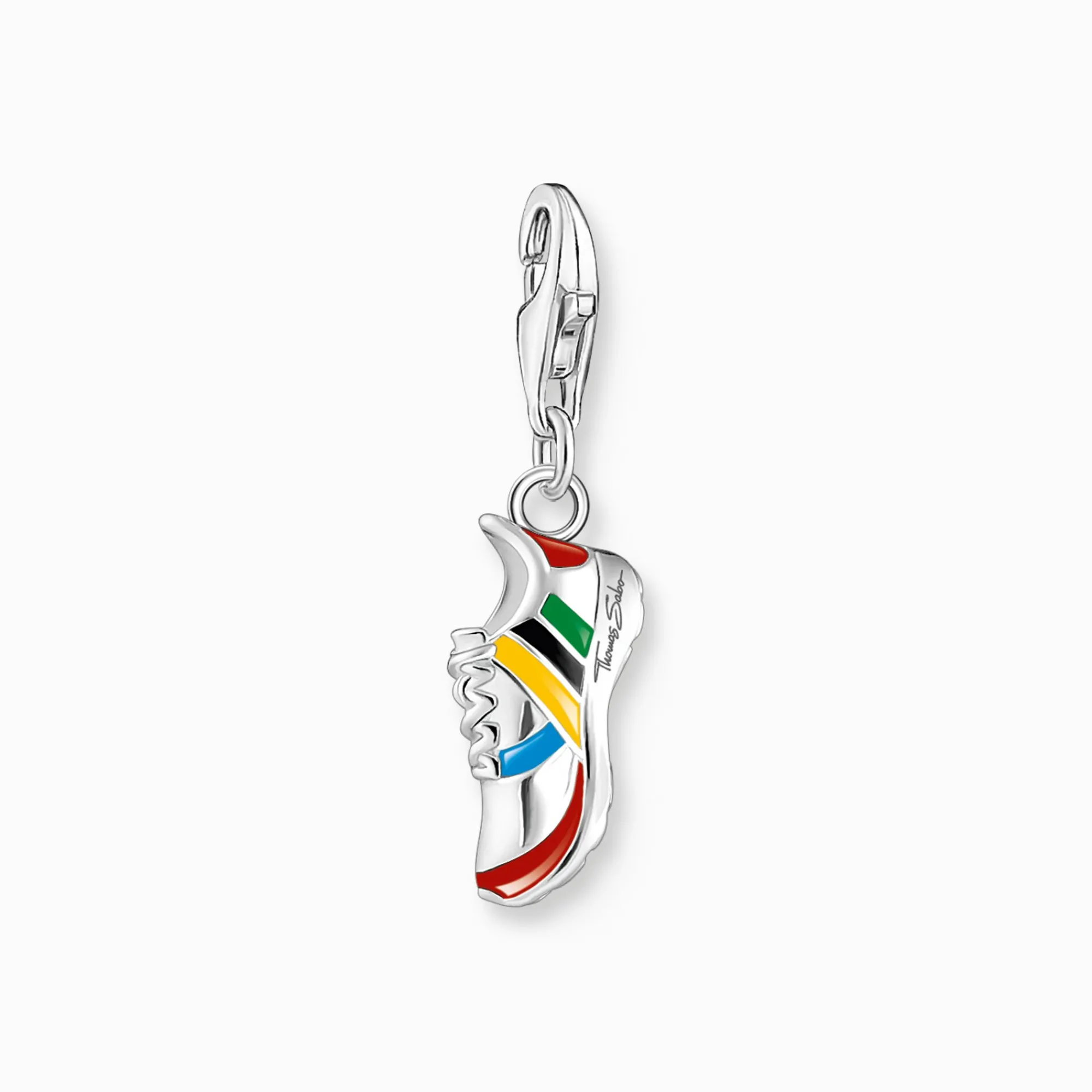 Women THOMAS SABO Charms|Charms-Silver charm pendant sports shoe with colourful cold enamel