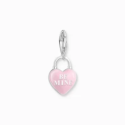 Women THOMAS SABO Charms|Charms-Silver charm pendant with three-dimensional heart