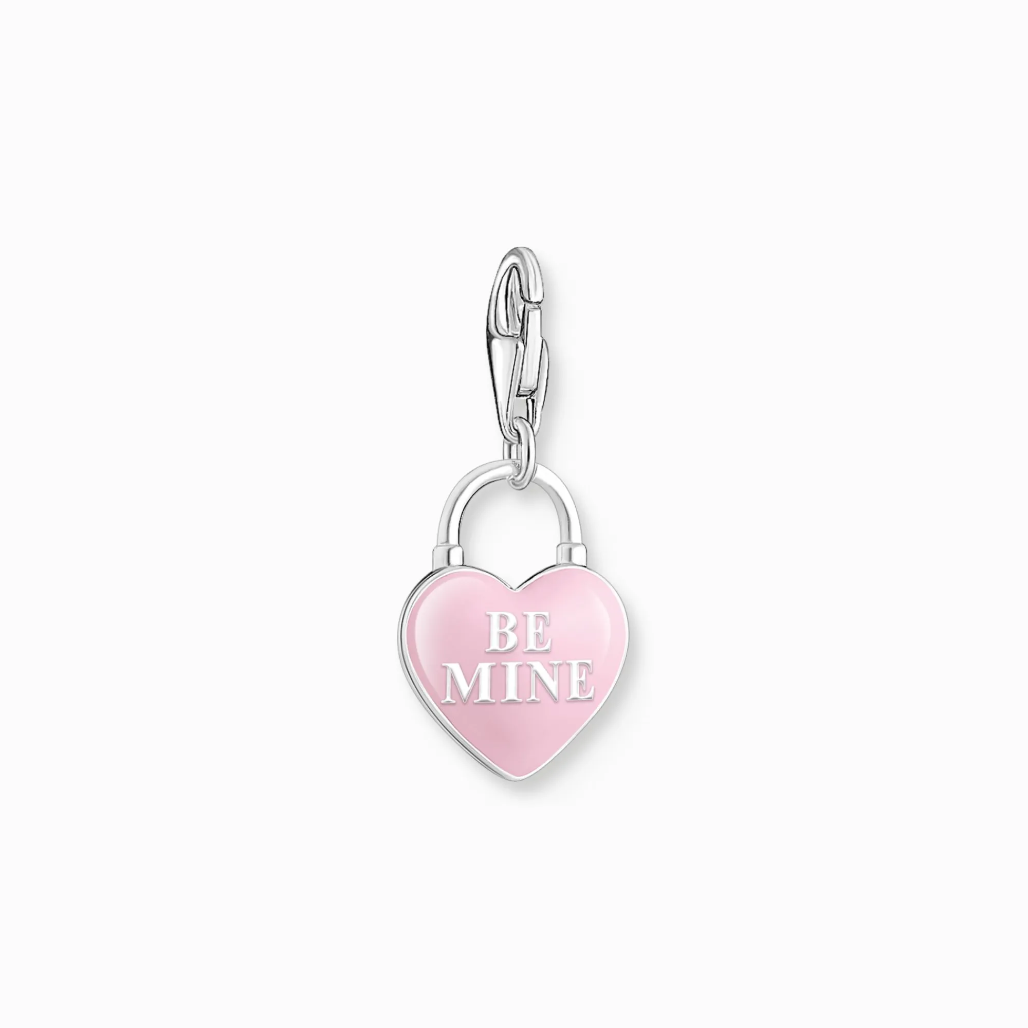 Women THOMAS SABO Charms|Charms-Silver charm pendant with three-dimensional heart