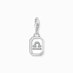 Women THOMAS SABO Charms|Charms-Silver charm pendant zodiac sign Libra with zirconia