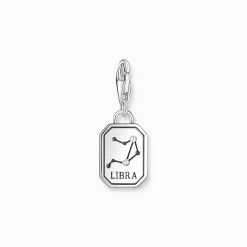 Women THOMAS SABO Charms|Charms-Silver charm pendant zodiac sign Libra with zirconia