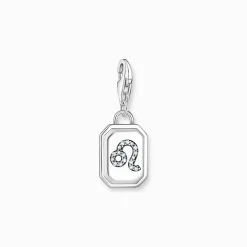 Women THOMAS SABO Charms|Charms-Silver charm pendant zodiac sign Leo with zirconia