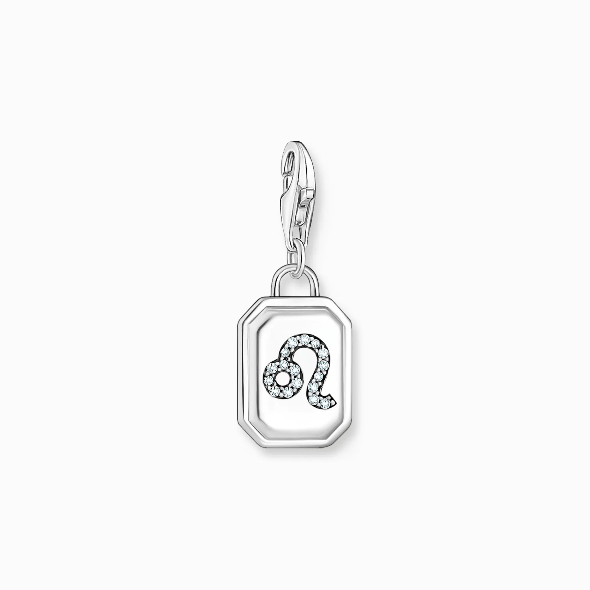 Women THOMAS SABO Charms|Charms-Silver charm pendant zodiac sign Leo with zirconia