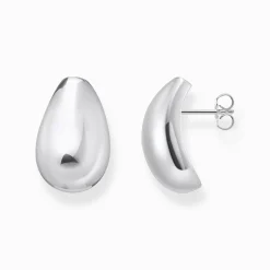 Women THOMAS SABO Earrings|925 Silver-Silver earrings in drop shape
