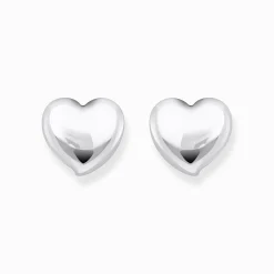 Women THOMAS SABO Earrings|925 Silver-Silver earrings in heart-shape