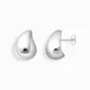 Women THOMAS SABO Earrings|925 Silver-Silver earrings in organic drop-shape