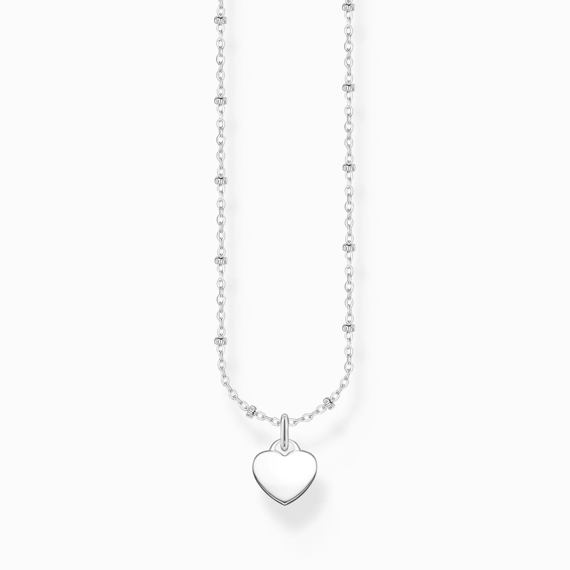 Women THOMAS SABO Necklaces|925 Silver-Silver necklace with heart pendant