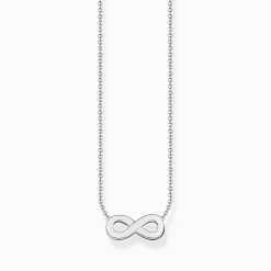 Women THOMAS SABO Necklaces|925 Silver-Silver necklace with infinity pendant