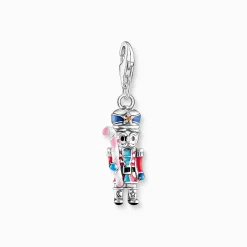 Women THOMAS SABO Charms|Charms-Silver nutcracker charm pendant stones