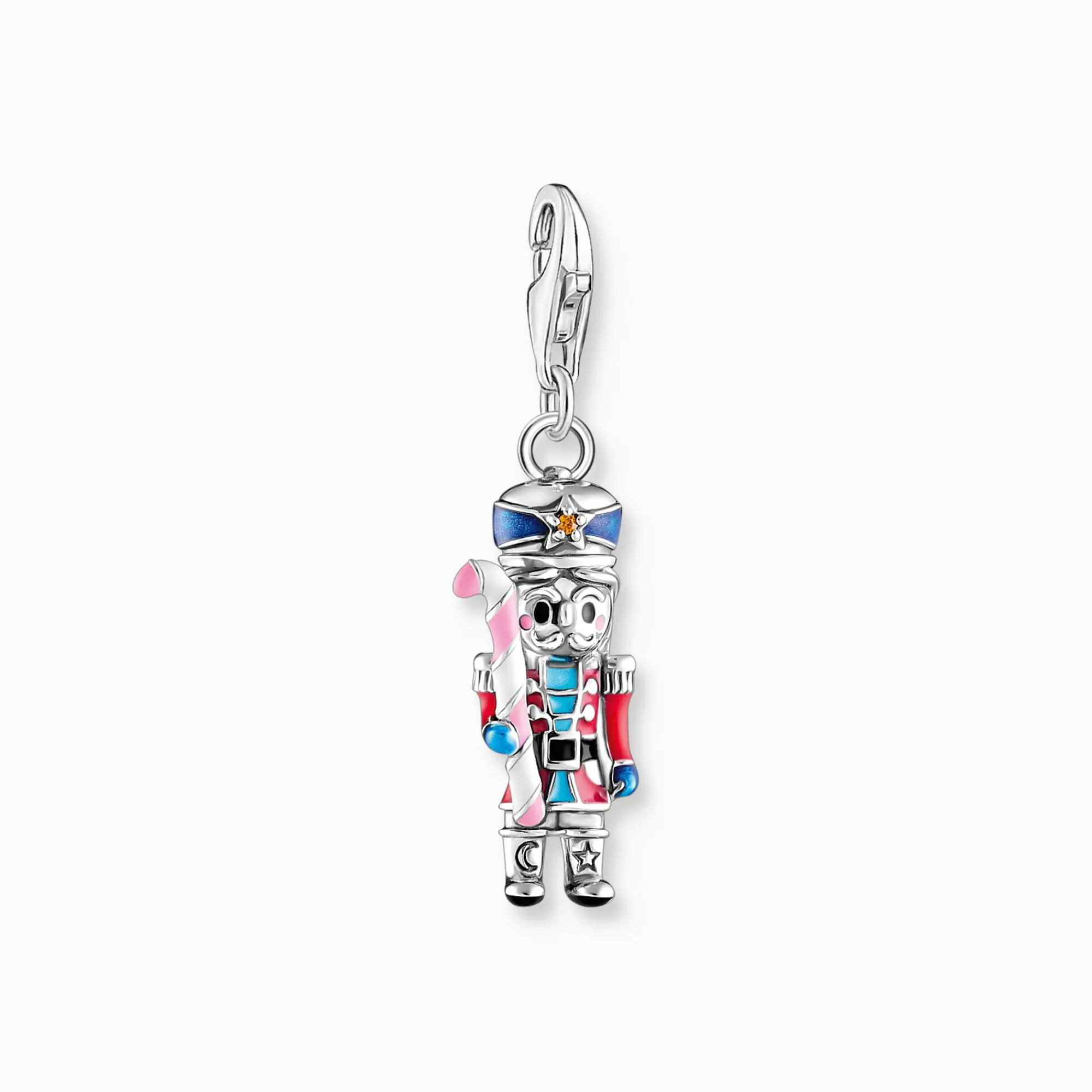 Women THOMAS SABO Charms|Charms-Silver nutcracker charm pendant stones