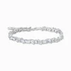 Women THOMAS SABO Bracelets|925 Silver-Silver pendant with pink zirconia stones