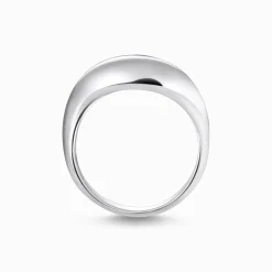 Women THOMAS SABO Rings|925 Silver-Silver ring in organic shape