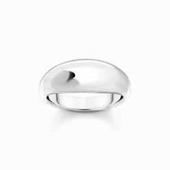 Women THOMAS SABO Rings|925 Silver-Silver ring in timesless design