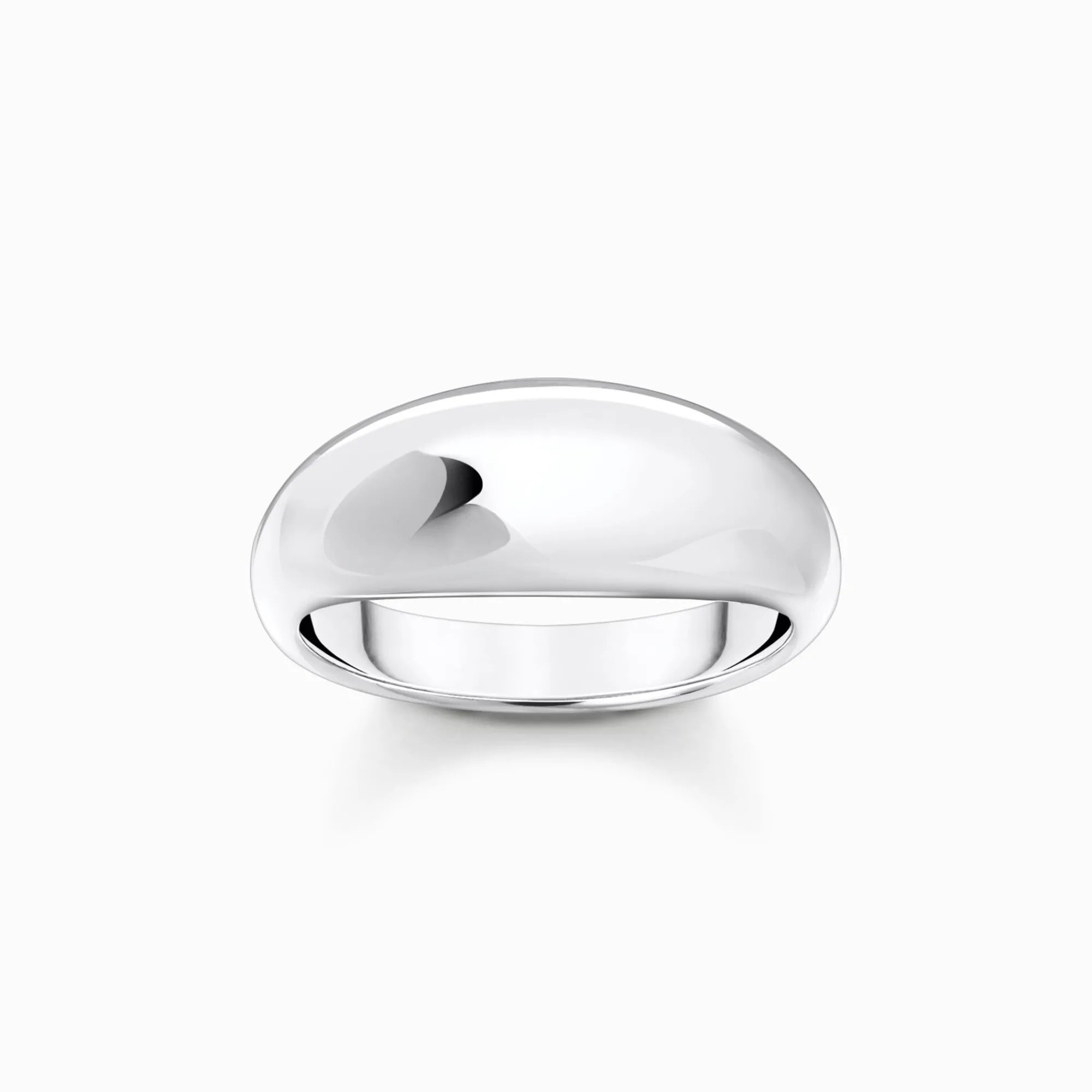 Women THOMAS SABO Rings|925 Silver-Silver ring in timesless design