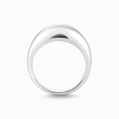 Women THOMAS SABO Rings|925 Silver-Silver ring in timesless design