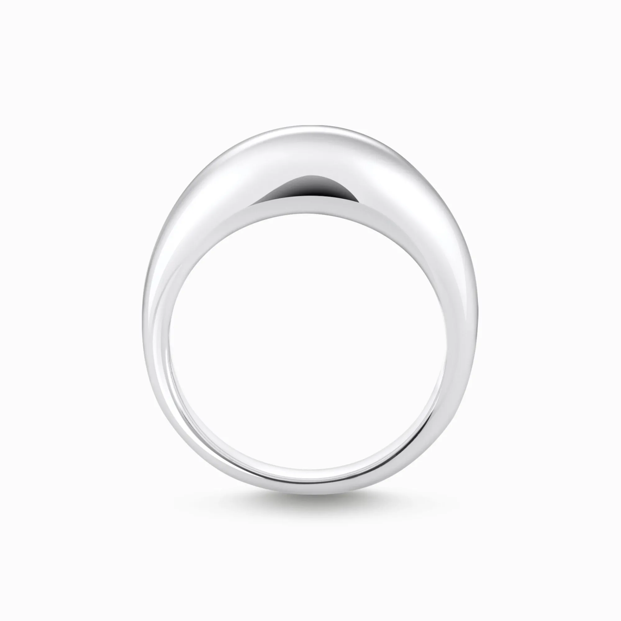 Women THOMAS SABO Rings|925 Silver-Silver ring in timesless design