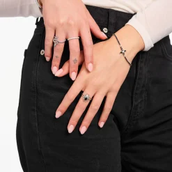 Women THOMAS SABO Rings|925 Silver-Silver ring Spider Romance