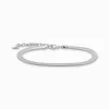 Women THOMAS SABO Bracelets|925 Silver-Silver snake bracelet