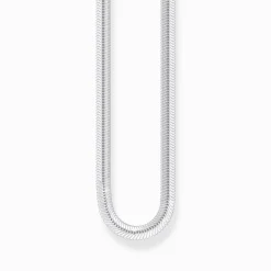 Women THOMAS SABO Necklaces|925 Silver-Silver snake necklace Thickness 4,00 mm (0,16 Inch)