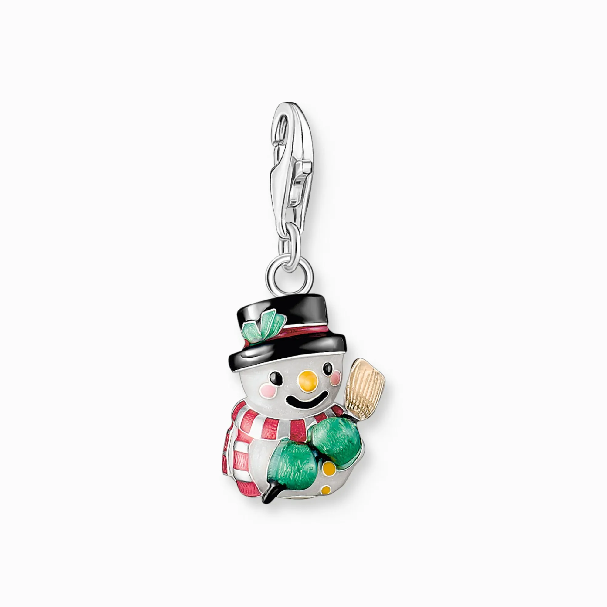 Women THOMAS SABO Charms|Charms-Silver snowman charm pendant