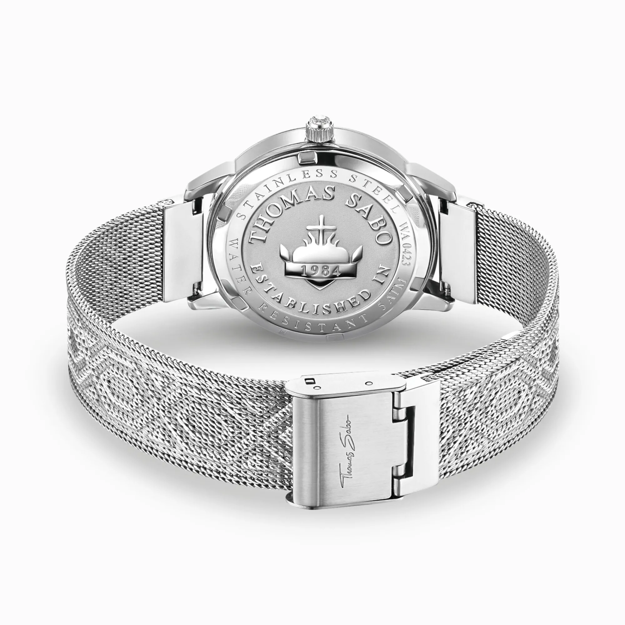 Women THOMAS SABO Watches|Ladies' Watches-Silver women's watch with 33 mm, dragonflies & zirconia