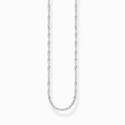 Women THOMAS SABO Necklaces|Necklaces & Chains-Singaporean necklace Silver Thickness 1,70 mm (0,07 Inch)