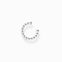 Women THOMAS SABO Hoop Earrings|Ear Cuffs-Single ear cuff dots silver