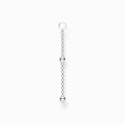 Women THOMAS SABO Hoop Earrings-Single ear pendant dots silver