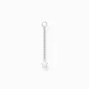 Women THOMAS SABO Hoop Earrings-Single ear pendant star silver
