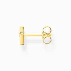 Women THOMAS SABO Ear Studs-Single ear stud flash gold