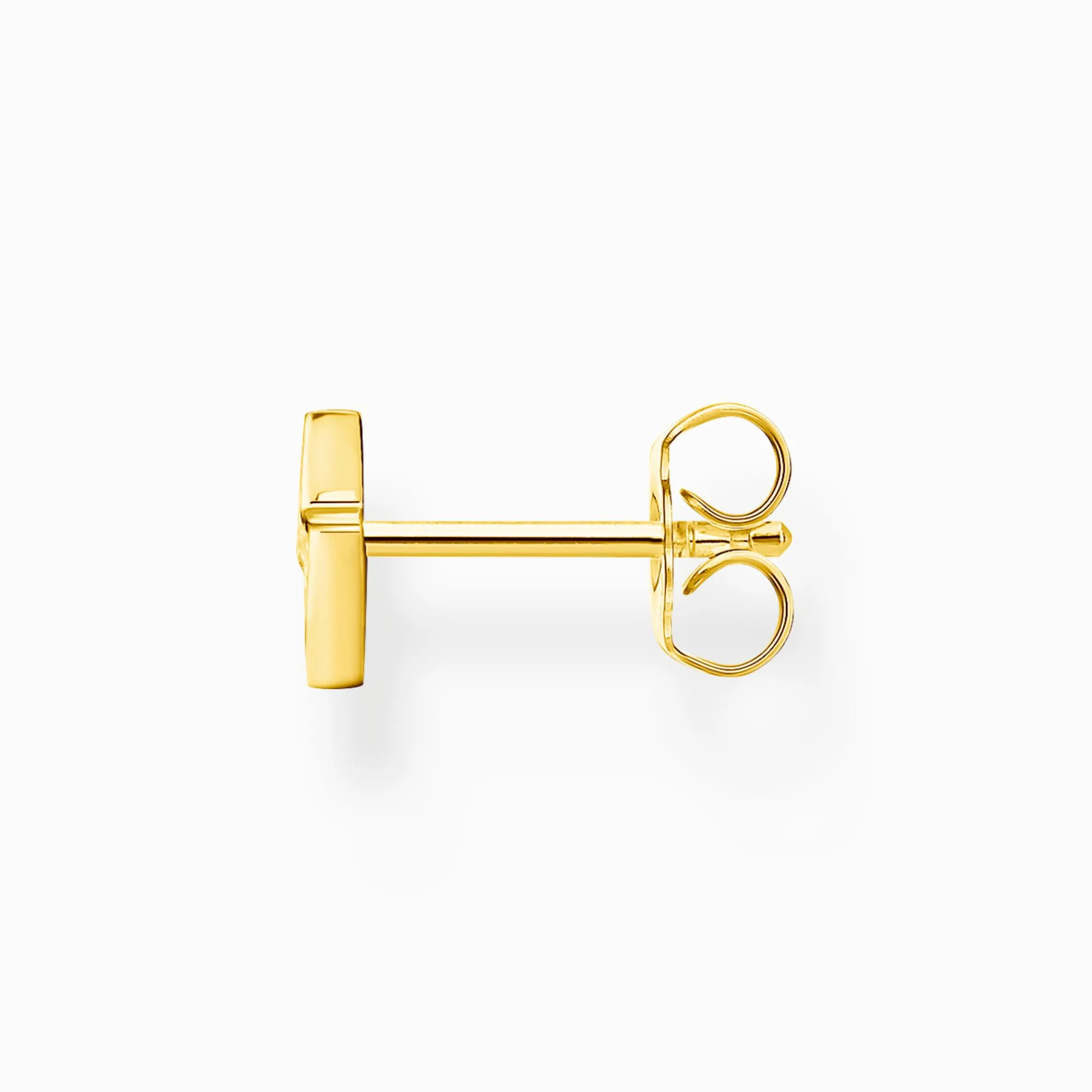 Women THOMAS SABO Ear Studs-Single ear stud flash gold